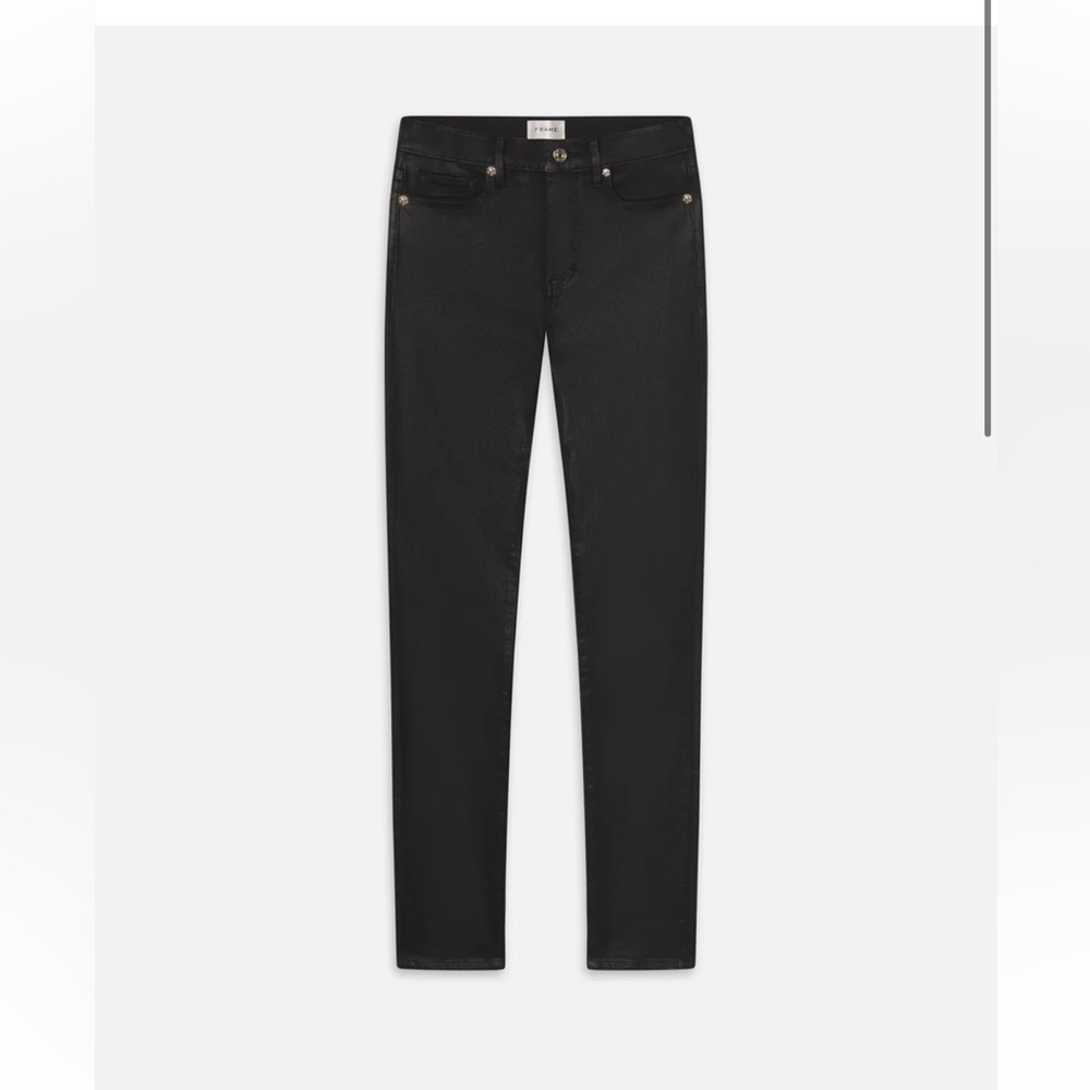 Alix Frame Leather Jeans